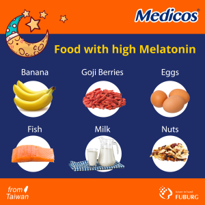 Food with high Melatonin